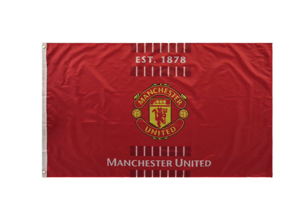 ธงที่ระลึกแมนเชสเตอร์ ยูไนเต็ด Retro Flag - 5 x 3ft ของแท้