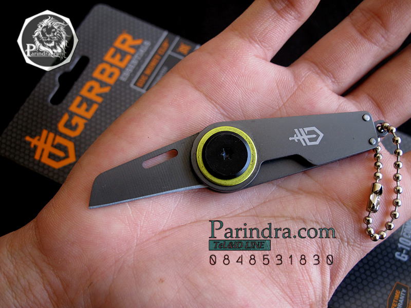 มีดพับพวงกุญแจ GERBER GDC Zip Blade มีดซิป Gerber (OEM)