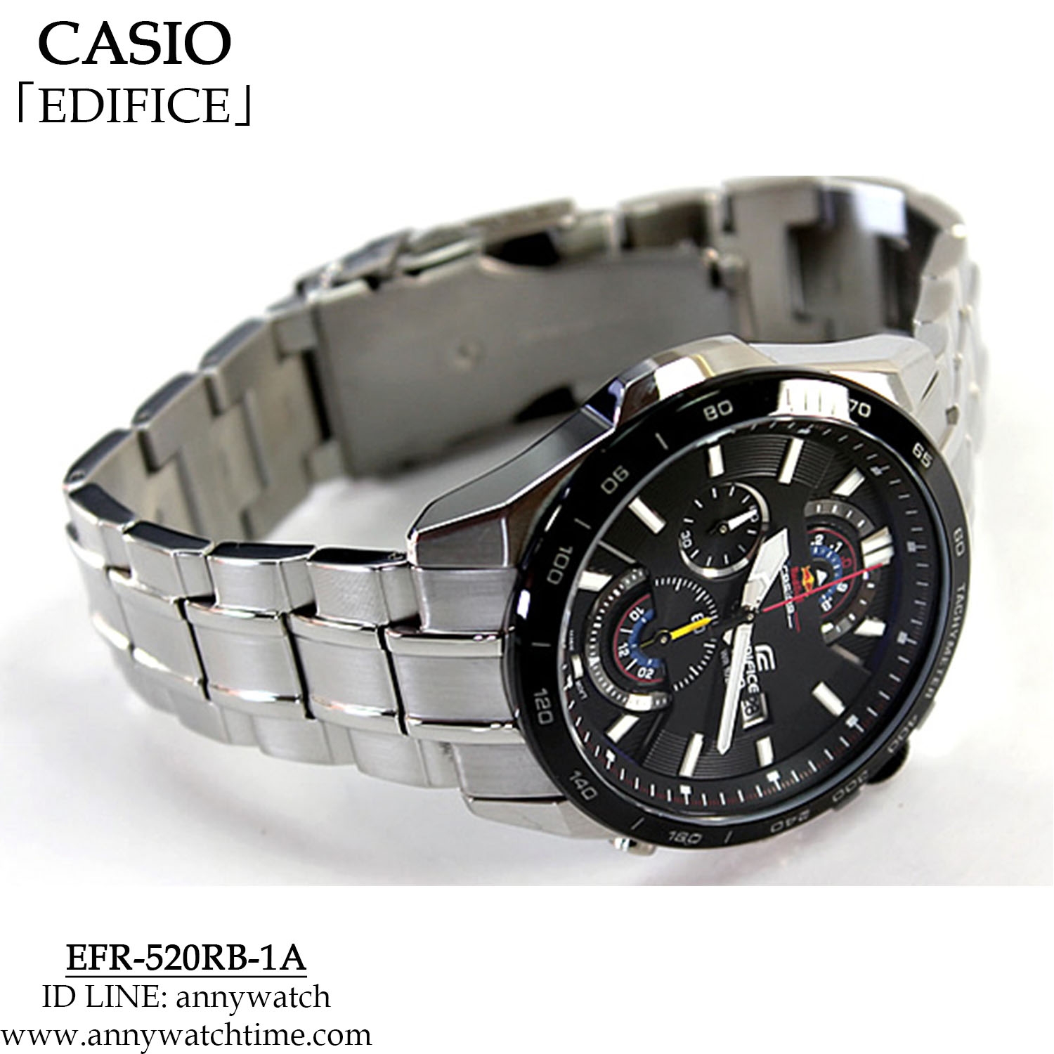 Casio EFR-520RB-1AJR 腕時計 red bull CASIO EDIFICE Red Bull Racing EFR-520RB-1AJR カシオ