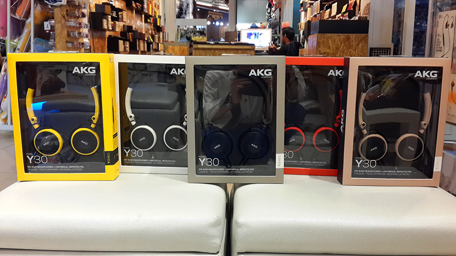 หูฟัง AKG Y30 Onear (K420 New Version) พับได้ แบบมีไมค์ ตำนานแห่งออนเอียร์รุ่นใหม่ เสียงระดับพรีเมี่ยม ราคาประหยัด