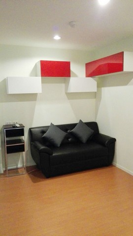 ให้เช่าคอนโด ลุมพินี ทาวน์ รามอินทรา-ลาดปลาเค้า 26.5 ตรม.เฟอร์ครบ แอร์ 2 ตัว มีเครื่องซักผ้า ใกล้เดอะแจ๊ส