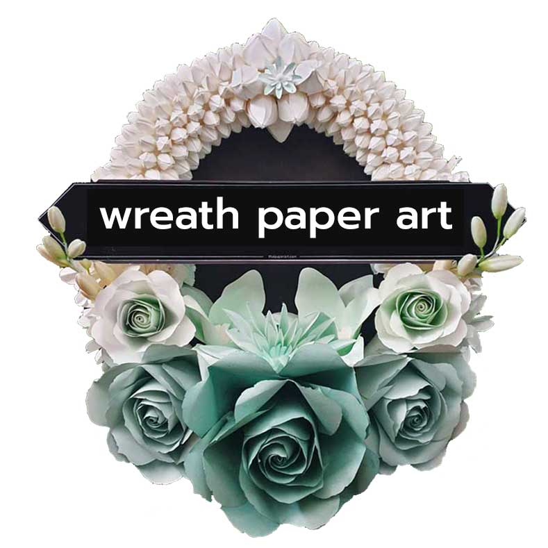 พวงหรีด - มาลาขาวเขียวหยก | พวงหรีดดอกไม้กระดาษ | ส่งฟรีเฉพาะพื้นที่กรุงเทพฯ-ปริมณฑล