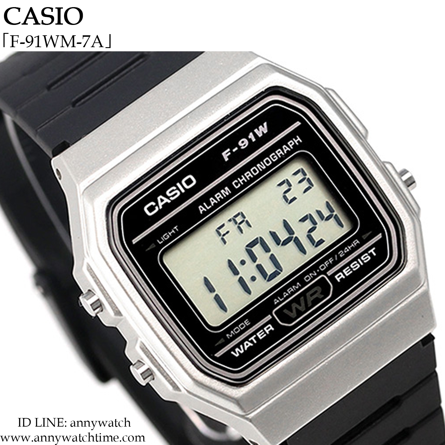 CASIO F-91WM-7A