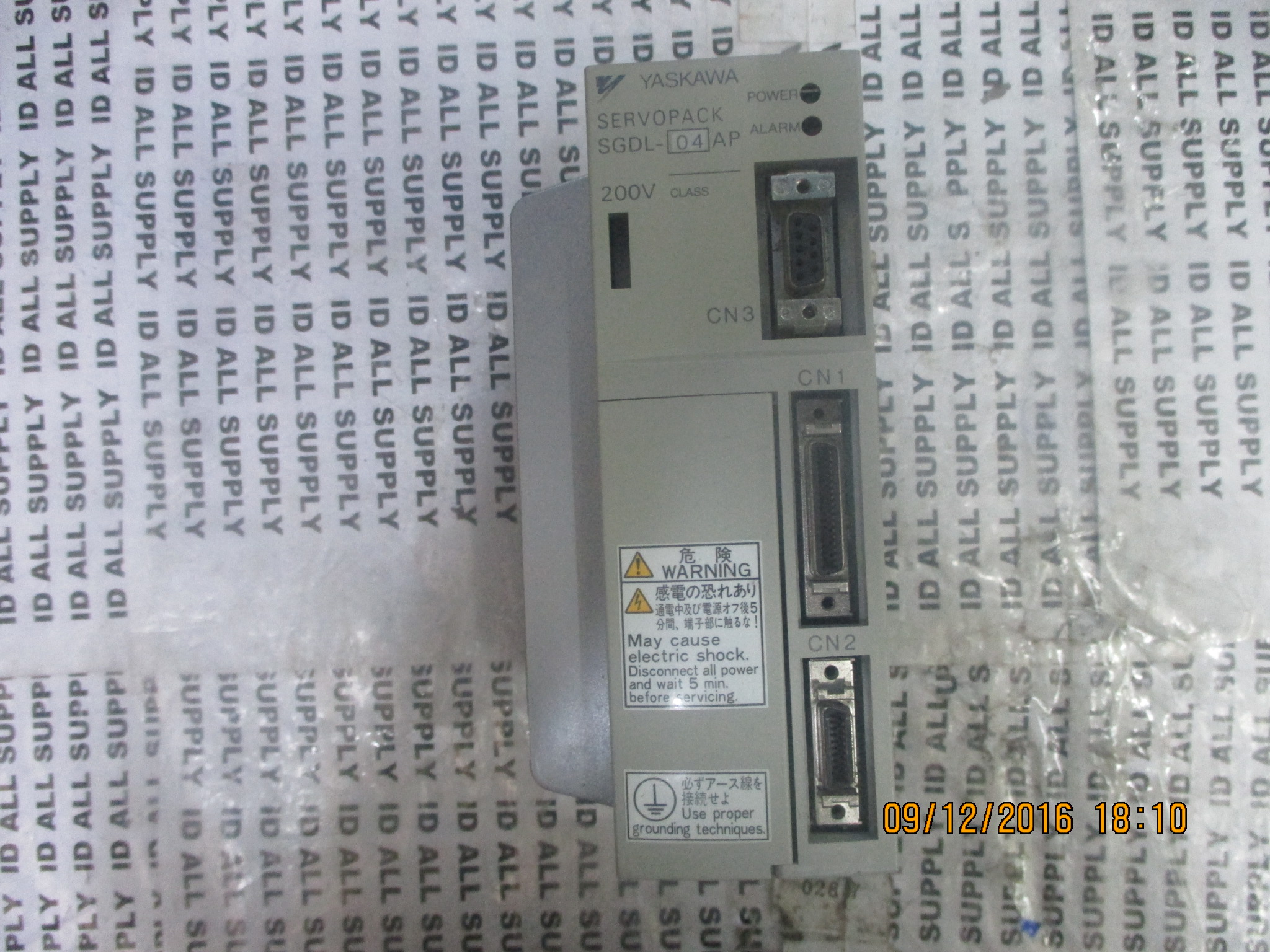 SGDL-04AP SERVO DRIVE " YASKAWA "