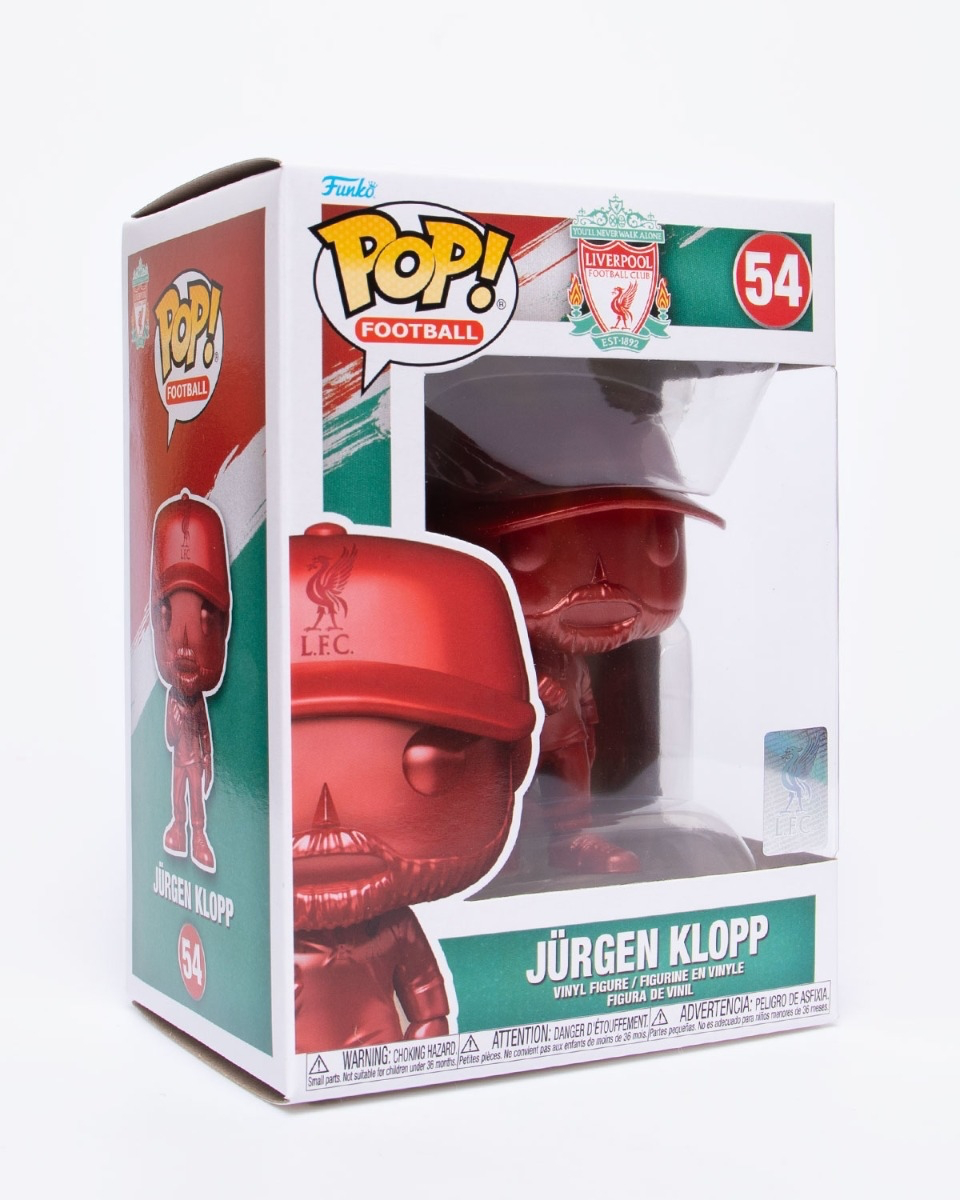 ตุ๊กตาโมเดลผู้จัดการทีมฟุตบอล Jürgen Klopp สโมสรลิเวอร์พูล ฟังโกะ ป็อบ - Jürgen is Red 54 ใหม่ / Jürgen Klopp LIVERPOOL Football Club Funko Pop Football Figure - Jürgen is Red 54 NEW