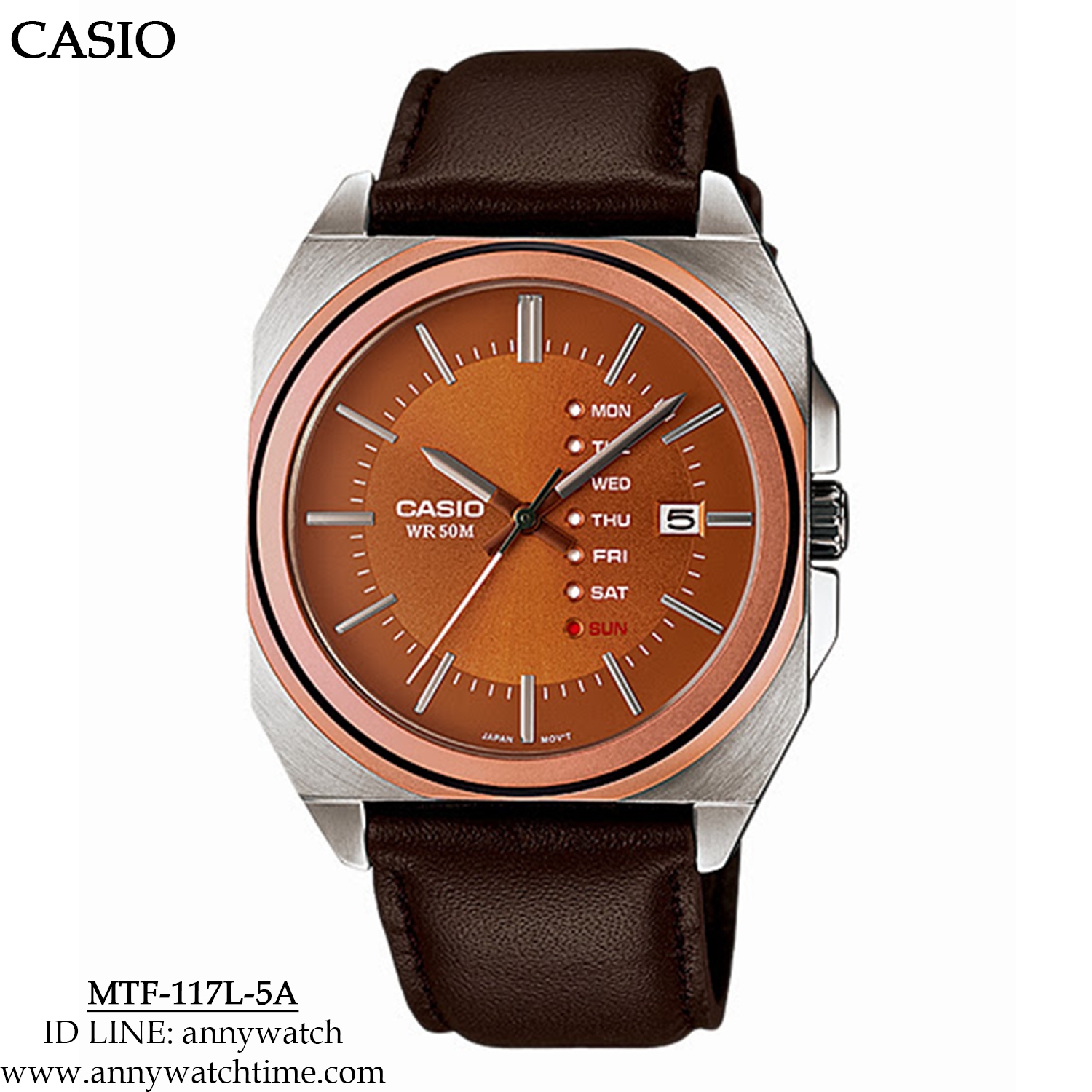 CASIO MTF-117L-5A