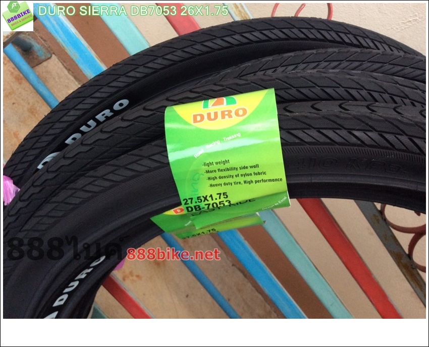 ยางนอกเสือภูเขาดอกเรียบ DURO 27.5X1.75,DB7053