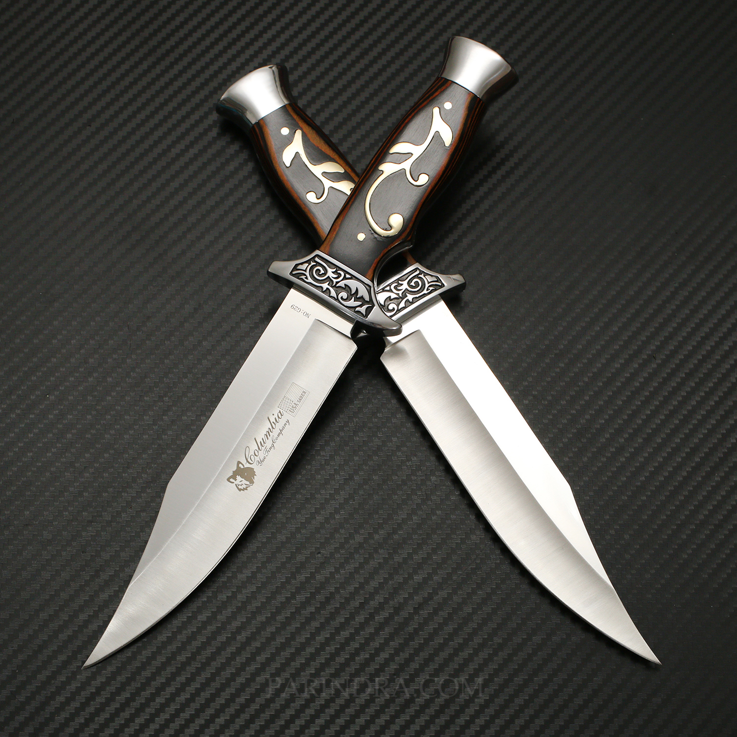 มีดเดินป่า COLUMBIA รุ่น G29 ใบมีดสวย คมมาก