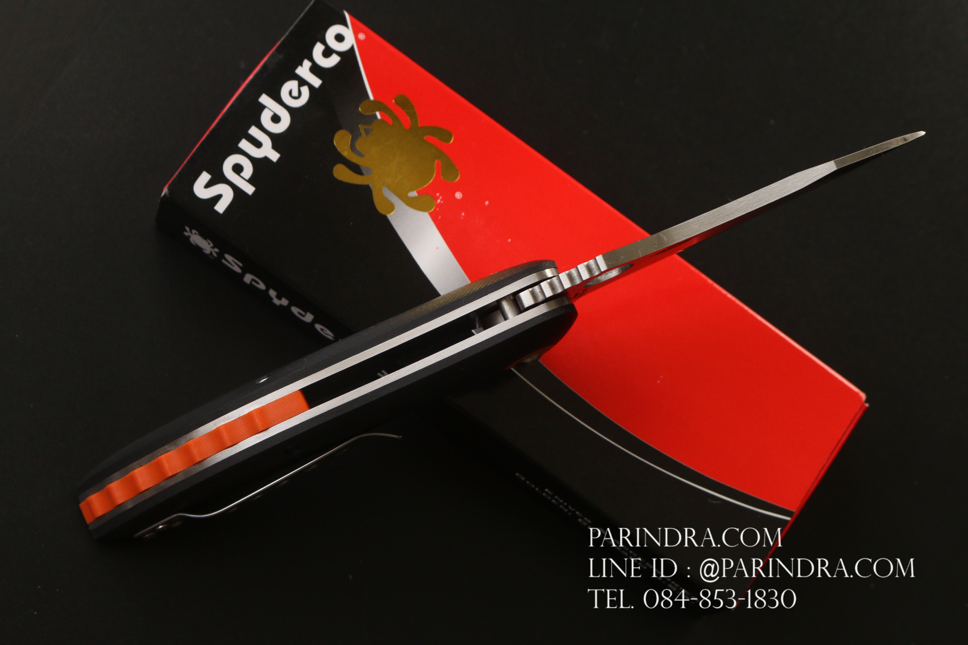 มีดพับ Spyderco Rubicon Pin II (2) ทนถึกสุดใจ คมกริบ ขนาด 8 นิ้ว (OEM) A+