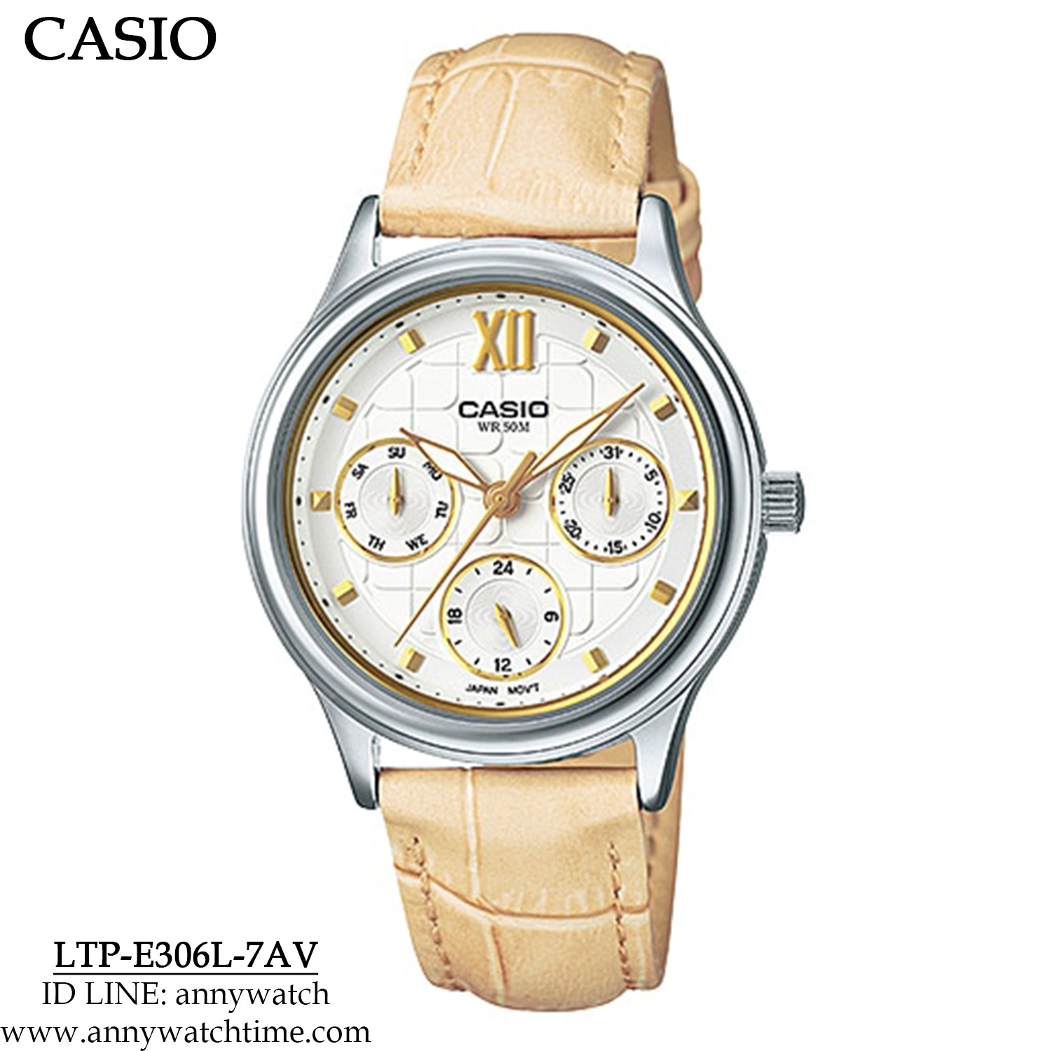 CASIO LTP-E306L-7AV
