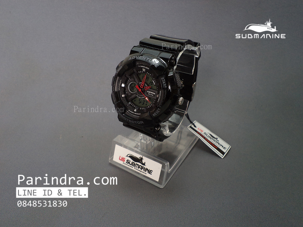 นาฬิกา US submarine Adventure Protector รุ่น TP3163L สีดำ-เทา