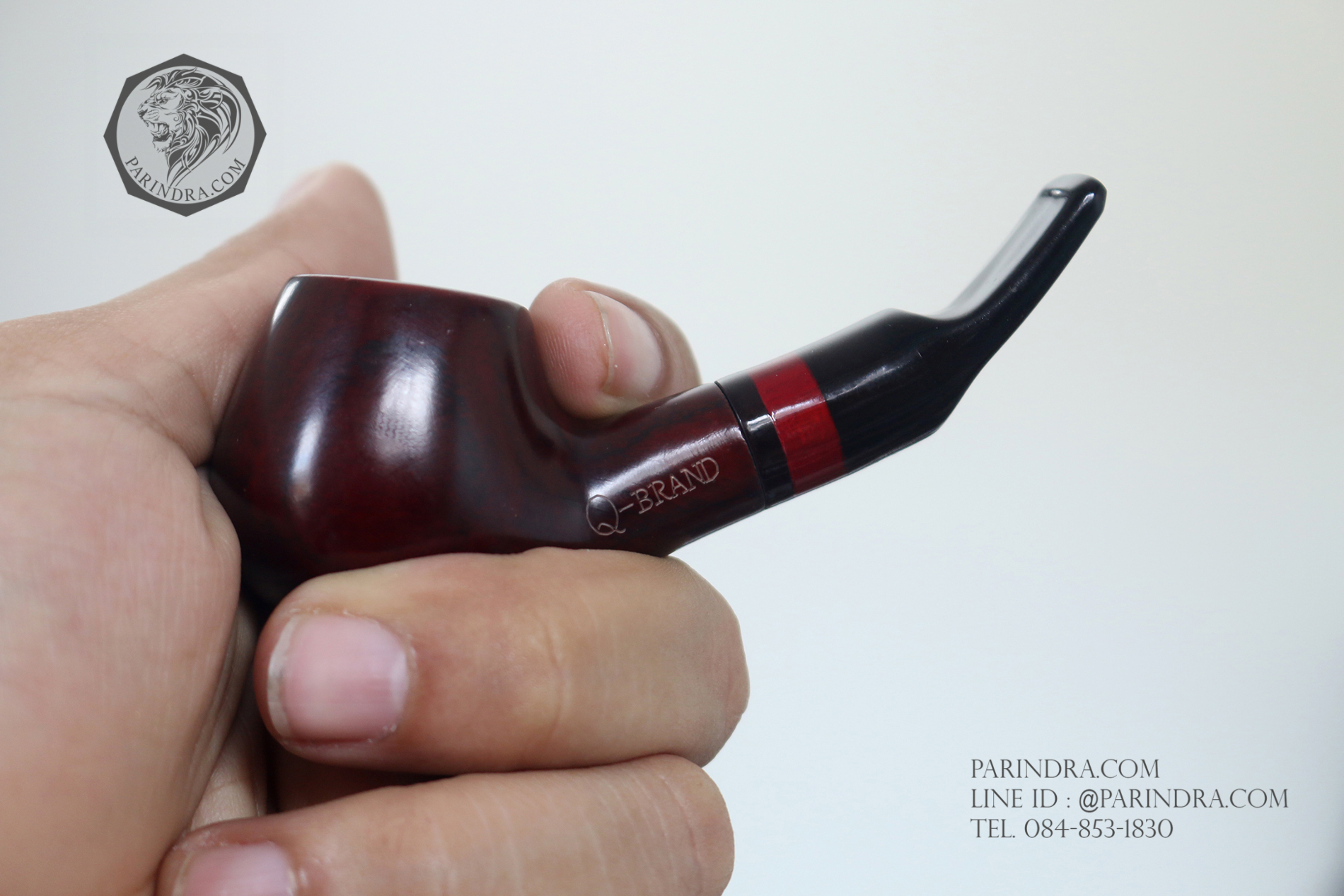 ไปป์ Q Brand Pipe ไม้แท้ ทรงสวย #Sansen 267