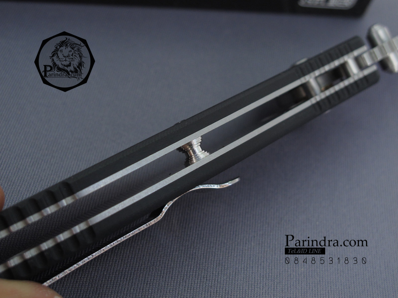 ขายมีดพับ Ganzo กานโซ่ รุ่น G7392-BK สีดำสนิท ของแท้ 100%