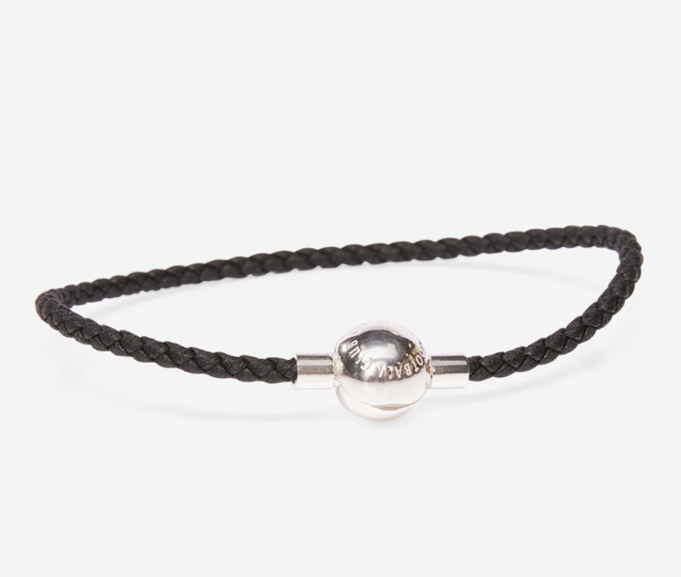 กำไลข้อมือหนังลิเวอร์พูล Leather Charm Bracelet ของแท้