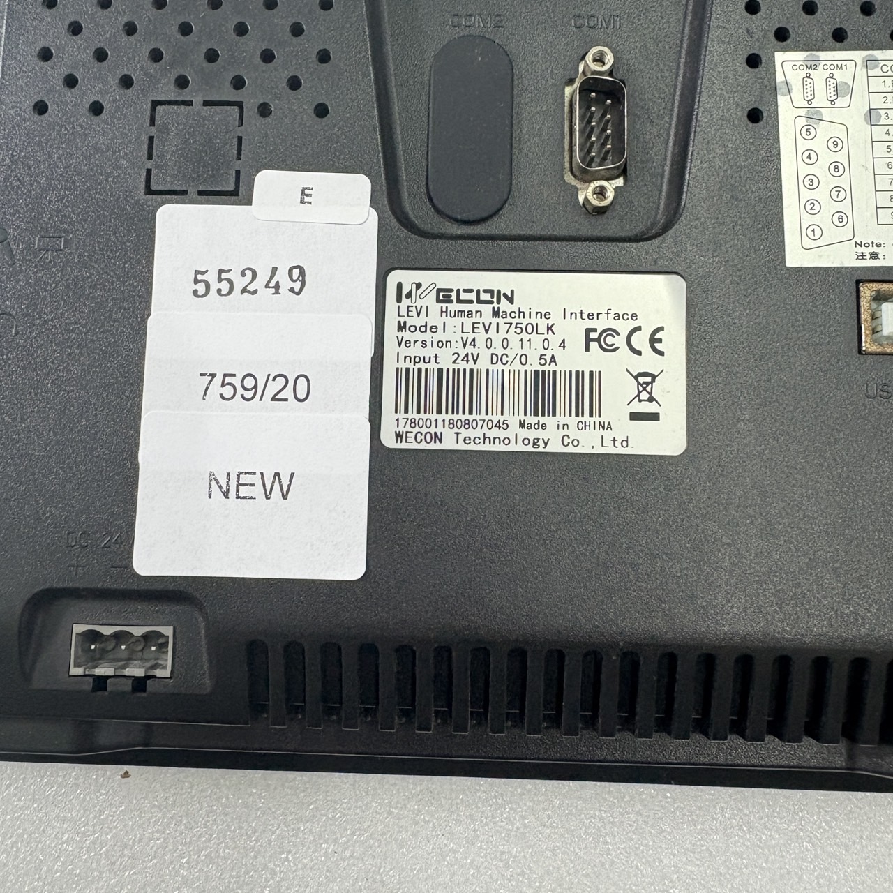 LEVI750LK HMI " WECON "