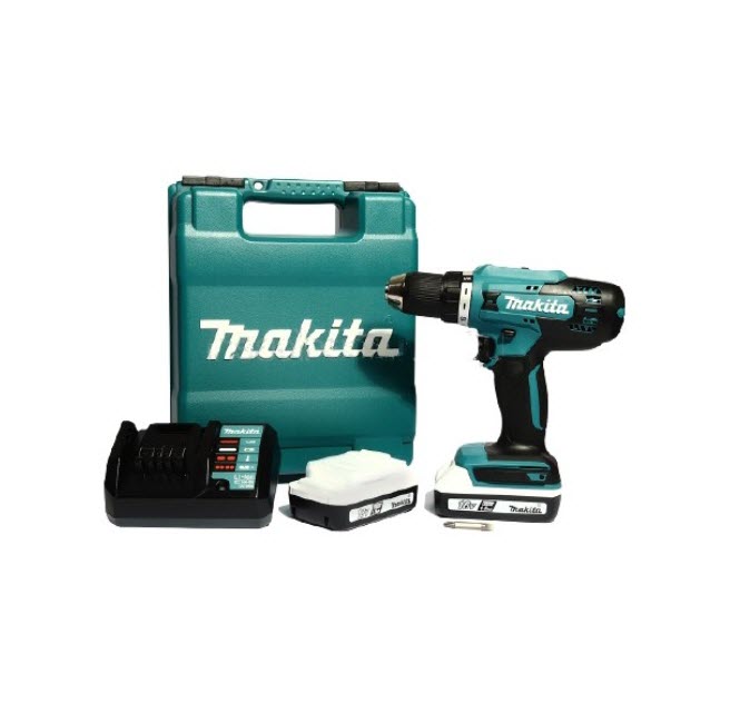 ชุดสว่านไขควงไร้สาย 18 โวลต์ (G-TYPE) Makita มากีต้า รุ่น DF488DWE (แท้) ##