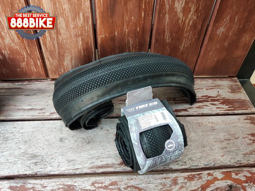 ยางนอกขอบพับ VEE TIRE Rubber Speedster 27.5x1.95 TUBELESS 120 TPI/FB B316313