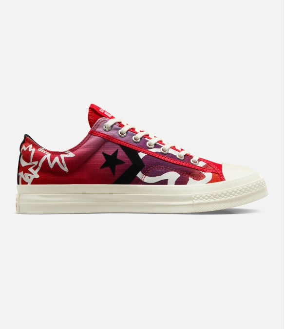 รองเท้าลิเวอร์พูล Converse 23/24 76 Star Player สีแดงของแท้