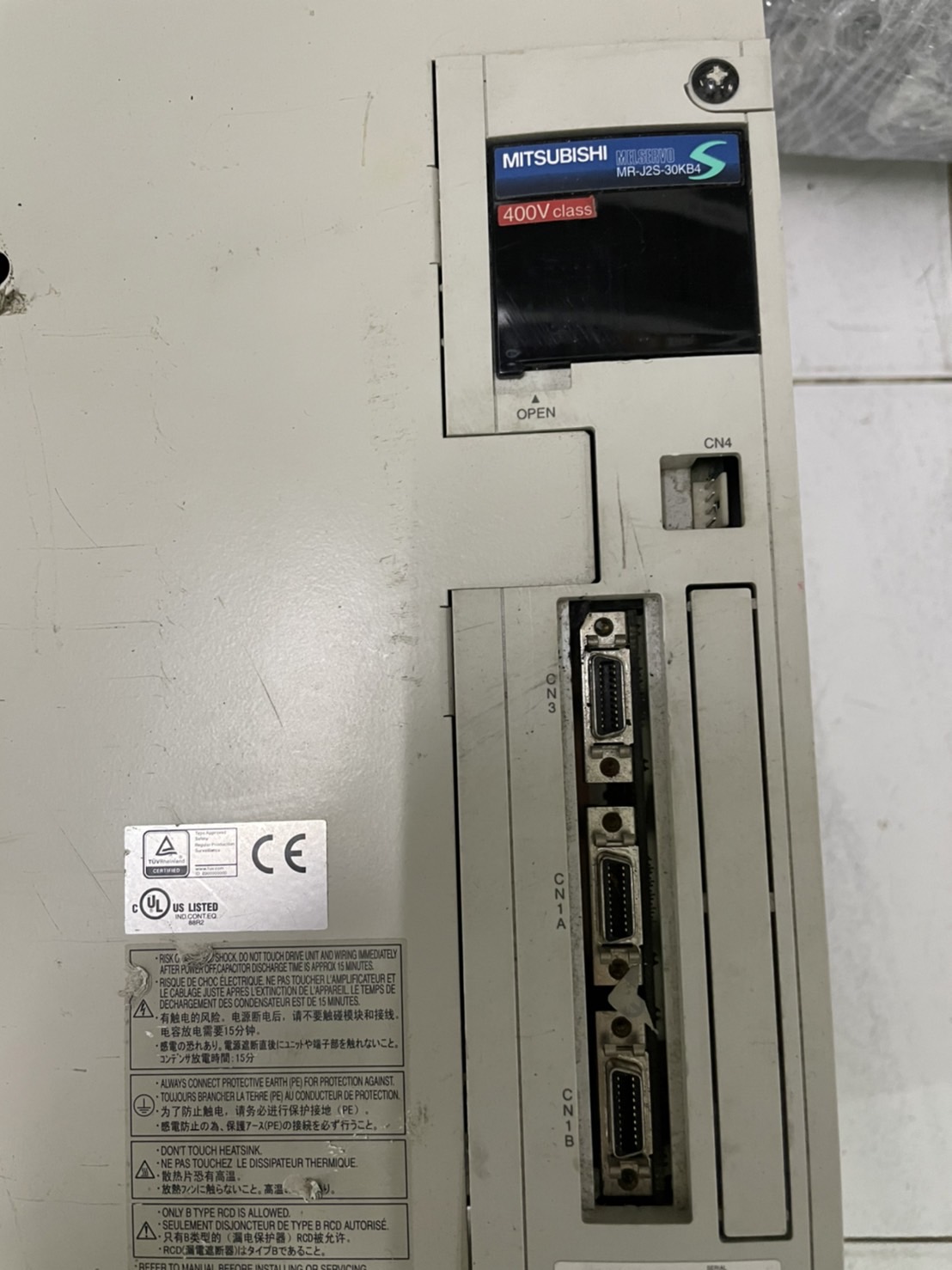 MR-J2S-30KB4 SERVO DRIVE " MITSUBISHI "