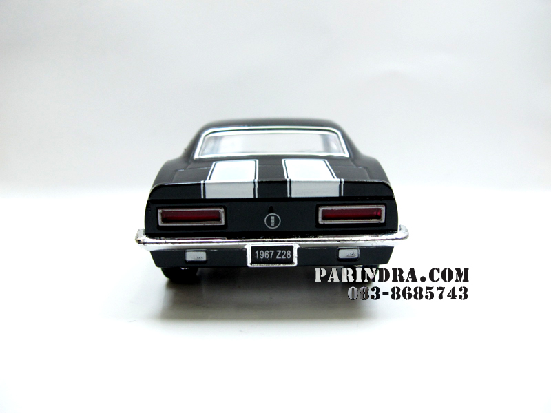 โมเดลรถเหล็ก รถ Chevrolet Camaro Z28 ปี 1967 สีดำ