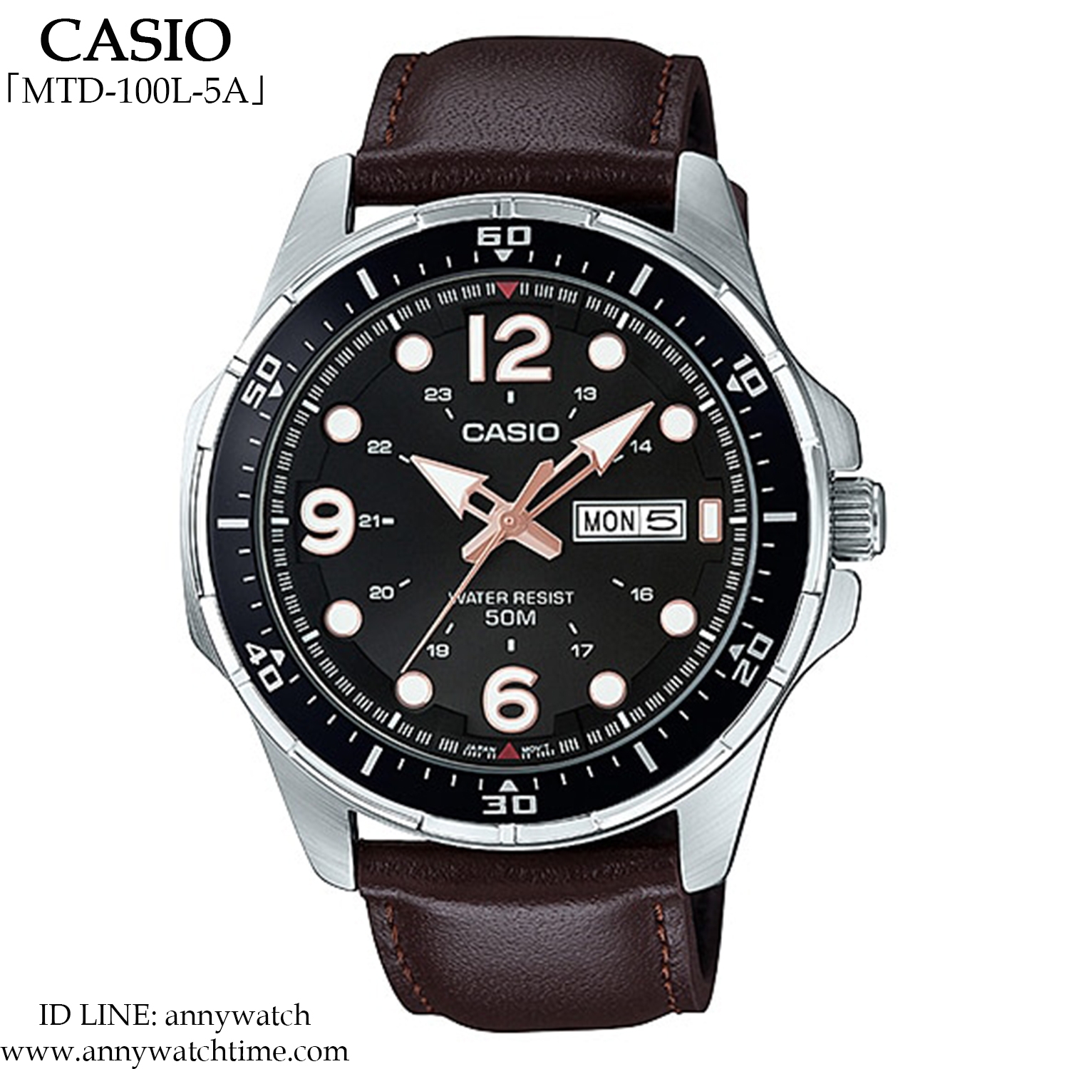 CASIO MTD-100L-5A