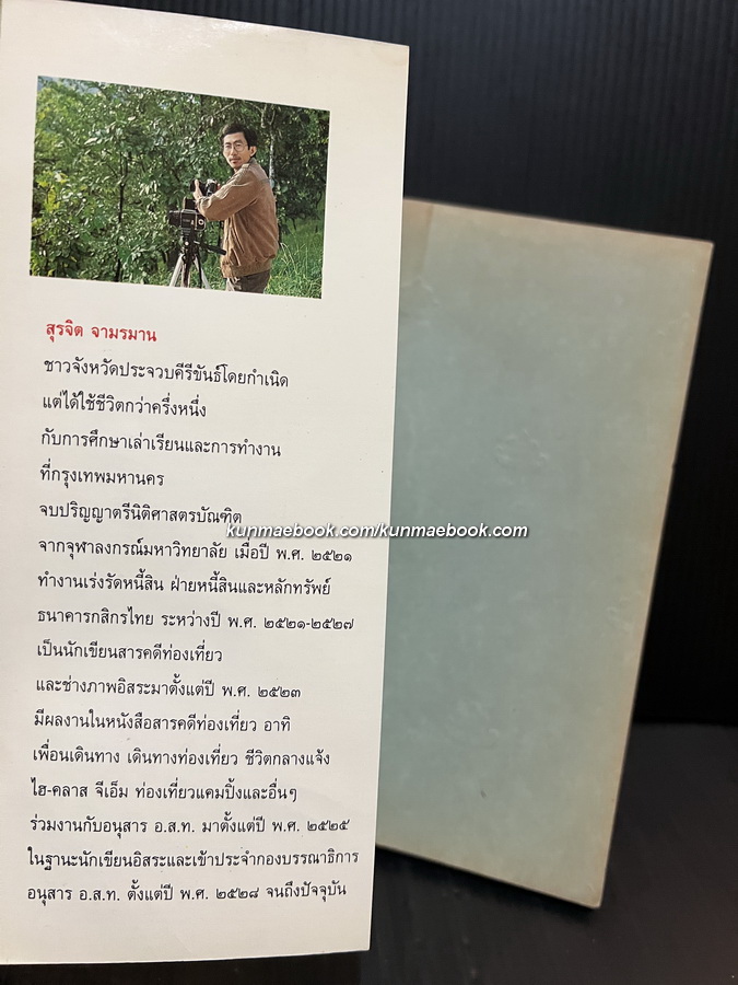 คนเดินป่า นักเขียนสารคดีมืออาชีพจาก อ.ส.ท. โดย สุรจิต จามรมาน