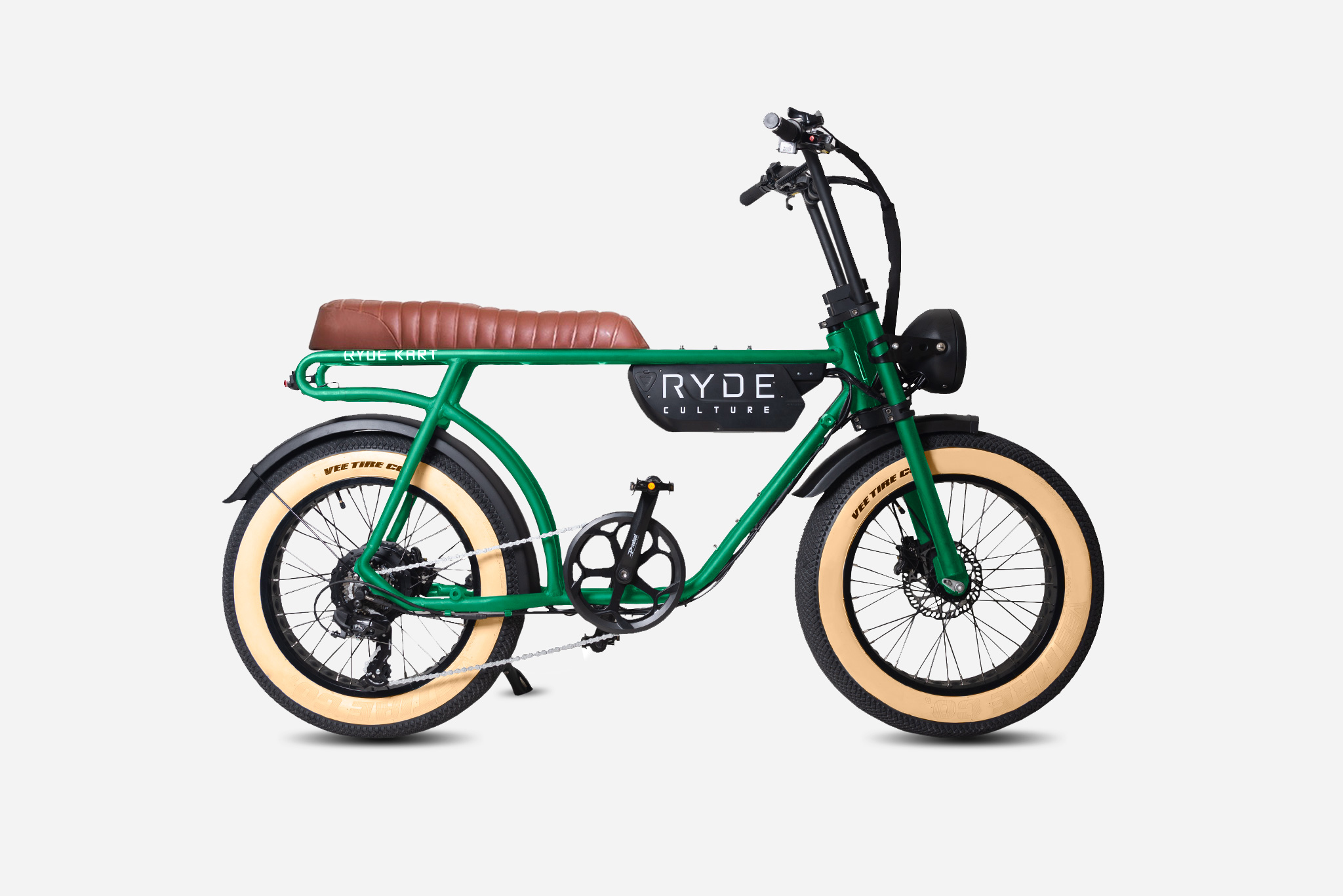 RYDECULTURE BIKE จักรยานไฟฟ้า กำลังมอเตอร์500วัตต์ แบตเตอรี่ Samsung 48V 14Ah วิ่งได้ไกล 60กม. Max Speed 45km/hr.