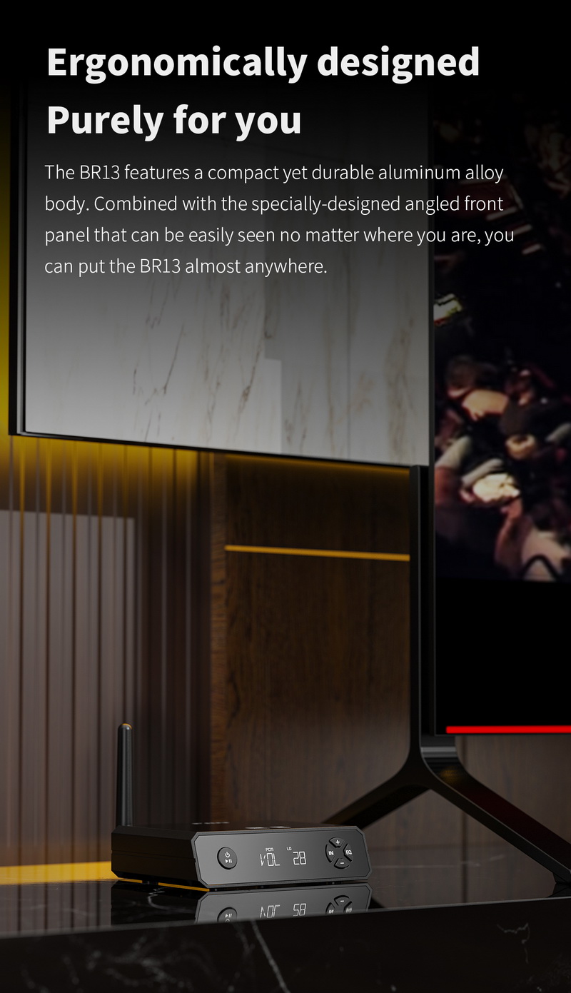 FiiO BR13 ตัวรับสัญญาณ Bluetooth ความละเอียดสูง รองรับ Dual Hi-Res ประกันศูนย์ไทย