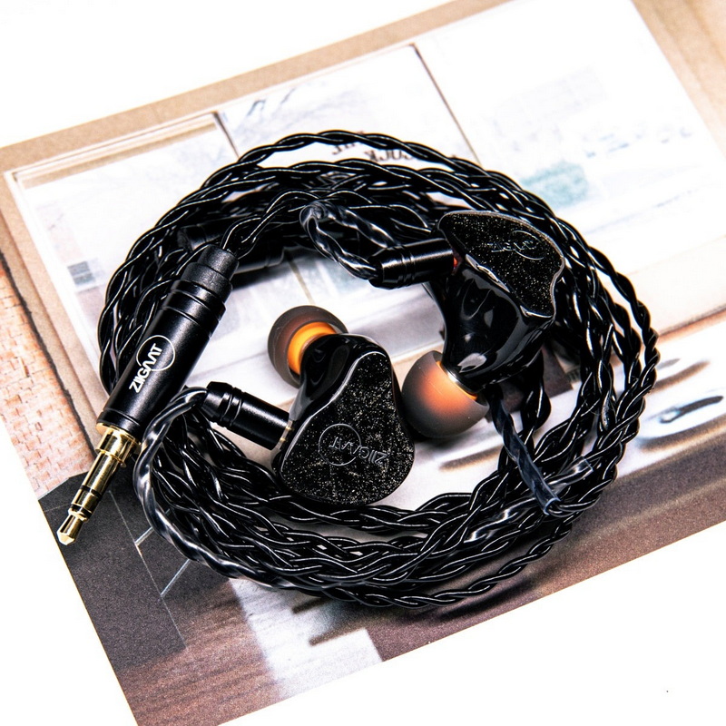 Ziigaat Lush หูฟัง IEMs Hybrid 5ไดรเวอร์ 1DD + 4BA สำหรับผู้ชื่นชอบเสียงดนตรี ประกันศูนย์ไทย