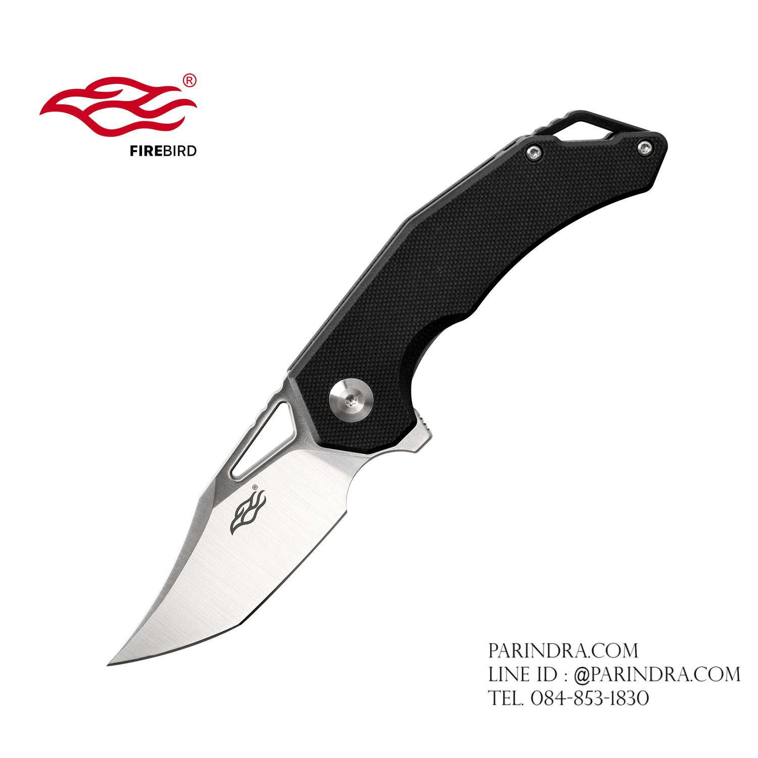 มีดพับ Ganzo กานโซ่ รุ่น FH61-BK / D2 Steel / ของแท้ 100%