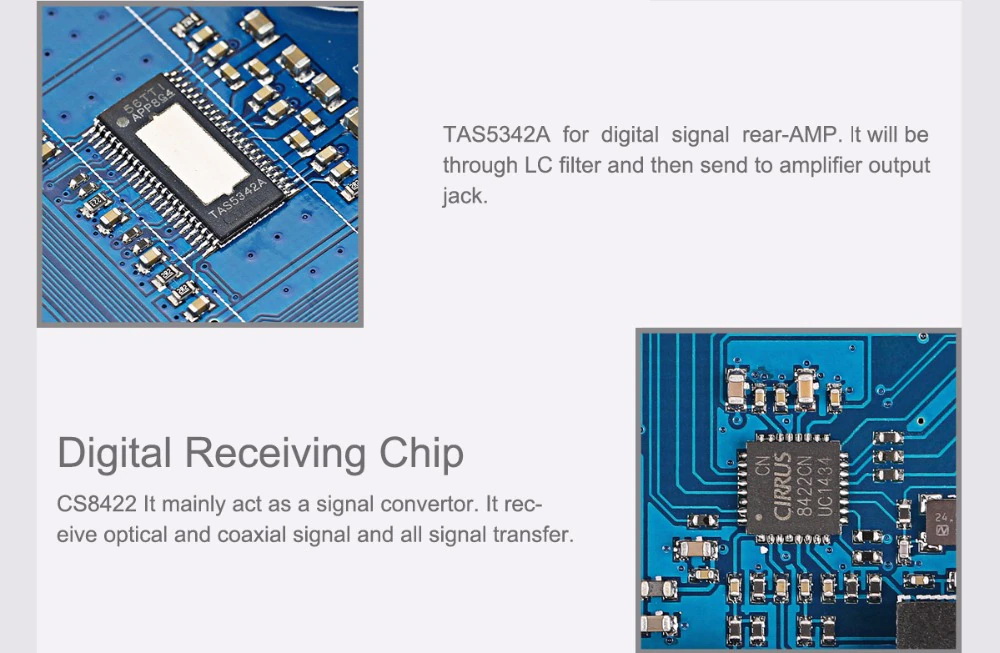 ขาย SMSL AD18 DAC& ตั้งโต๊ะ รองรับ Bluetooth4.2 ประกันศูนย์ไทย