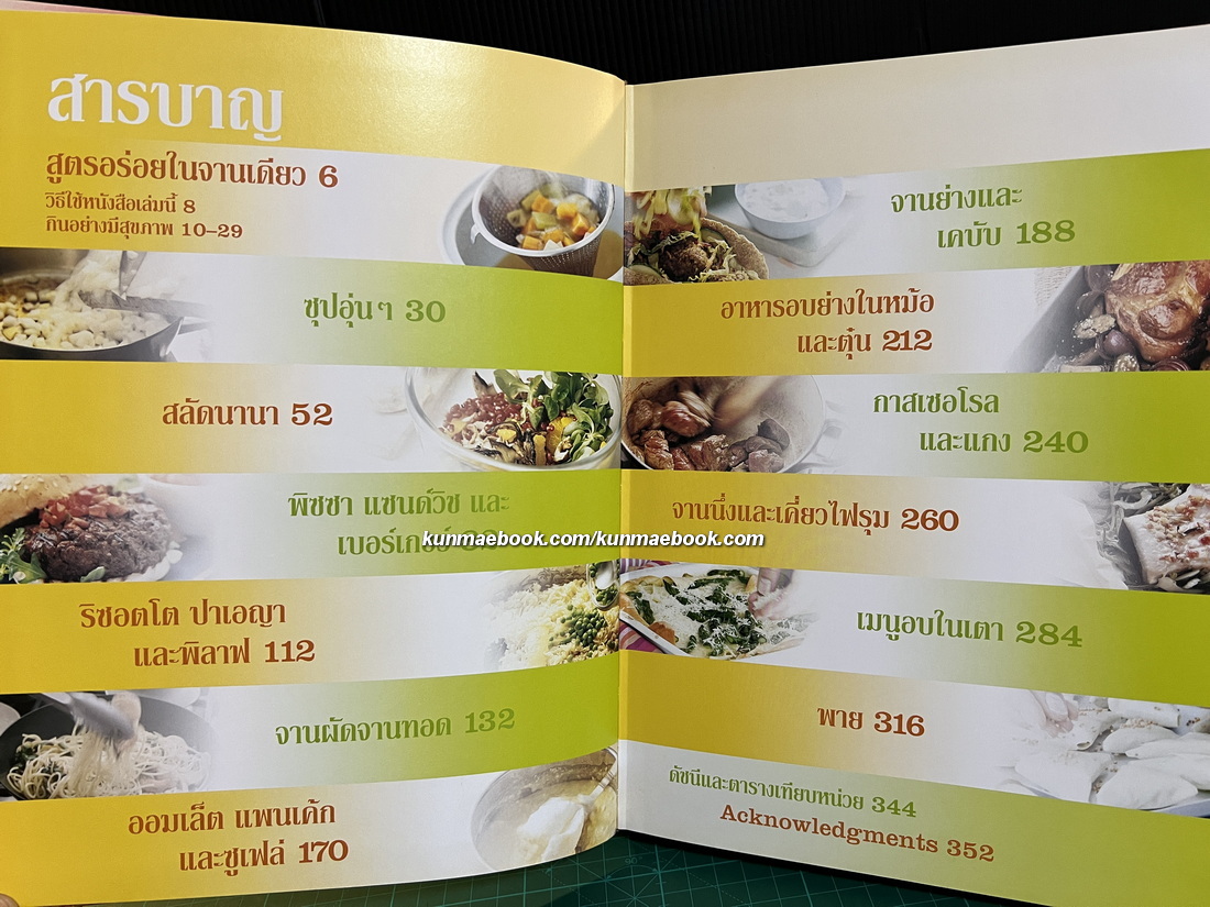เมนูสุขภาพ สูตรอร่อยในจานเดียว: Healthy one-dish cooking ( รีดเดอร์ส ไดเจสท์ )