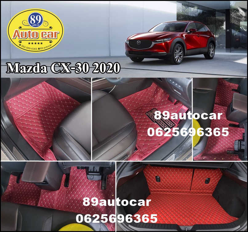 พรมรถยนต์ ปูในรถ Mazda CX-30 2020 - 2021 เข้ารูป