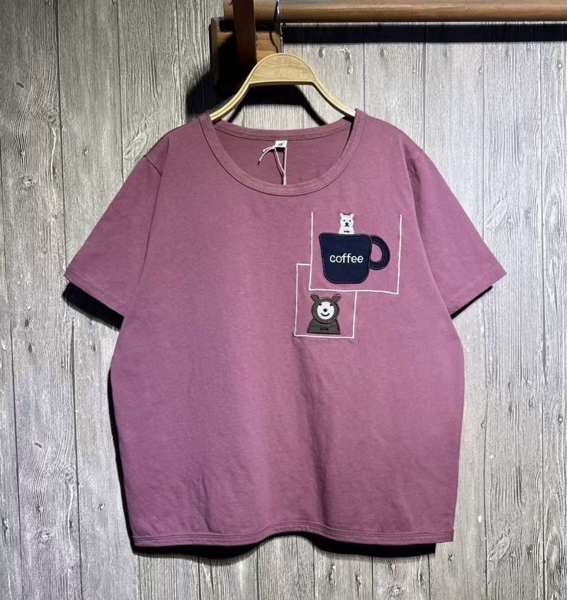 เสื้อยืดลายปัก 9am