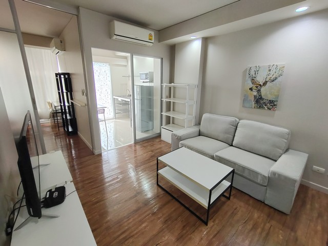 ให้เช่าคอนโด ฟ้าโดม ชั้น 7 ตึก A 35 ตรม.เฟอร์ครบ เครื่องใช้ไฟฟ้าครบ ใกล้ ม.ธรรมศาสตร์รังสิต