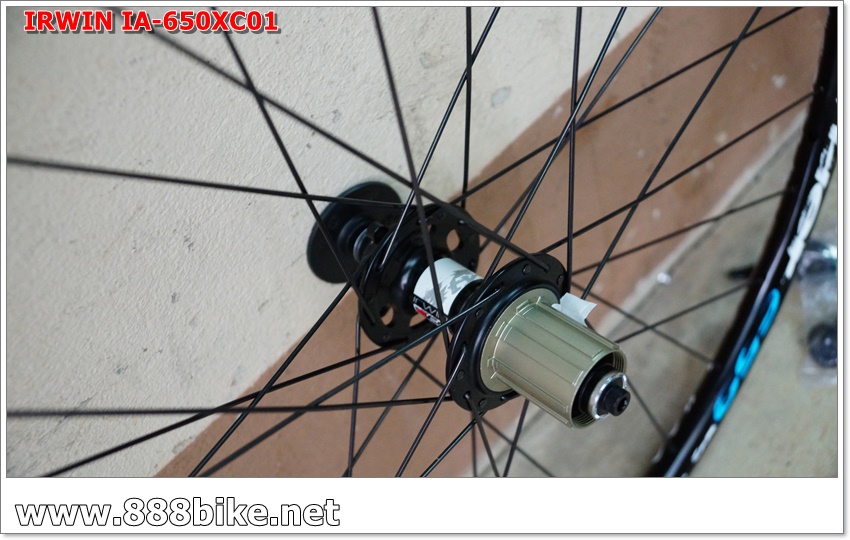 ชุดล้อเสือภูเขา IRWIN IA-650XC01 27.5" Alloy wheelset MTB แบร์ริ่ง 27.5 (60คลิ๊ก) 2016,IA650