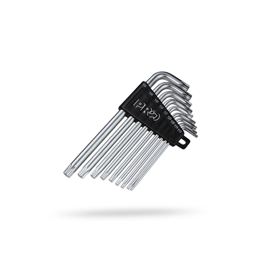 PRO TORK KEY TOOLSET ชุดประแจหัวดาว (T10/T15/T20/T25/T30/T40/T45/T50), PRTL0038