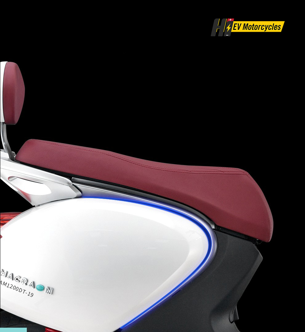 จักรยานยนต์ไฟฟ้า AIMA Macarons มอเตอร์ไซค์ไฟฟ้ารุ่นใหม่ มอเตอร์ BOSCH 1200W จดทะเบียนได้/ผ่อนได้ 24 งวด