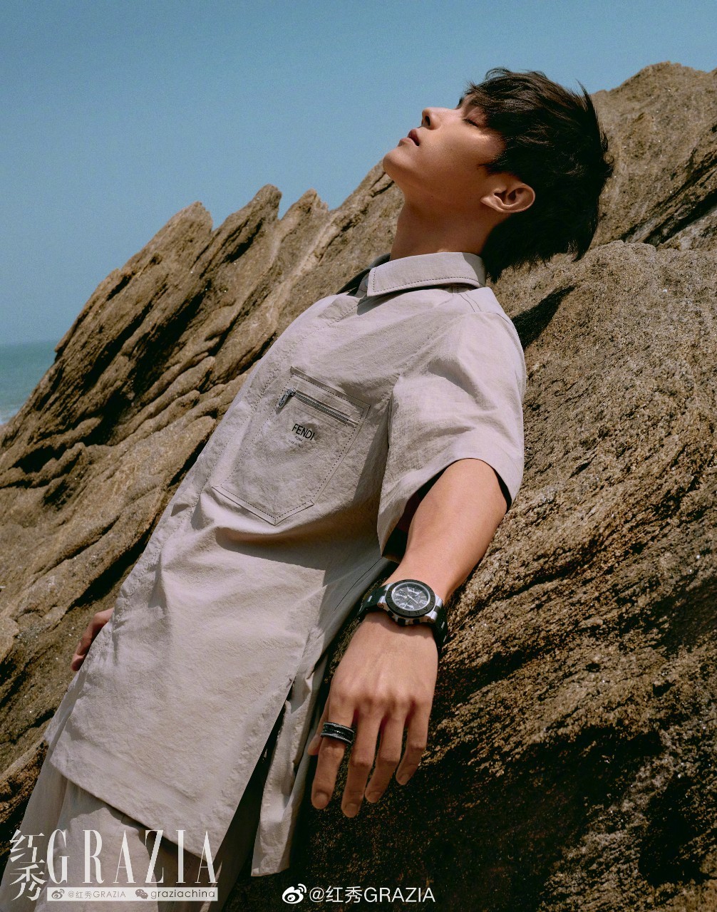 นิตยสาร GRAZIA สวี่ข่าย Vol.610 +โปสเตอร์พร้อมกระบอก