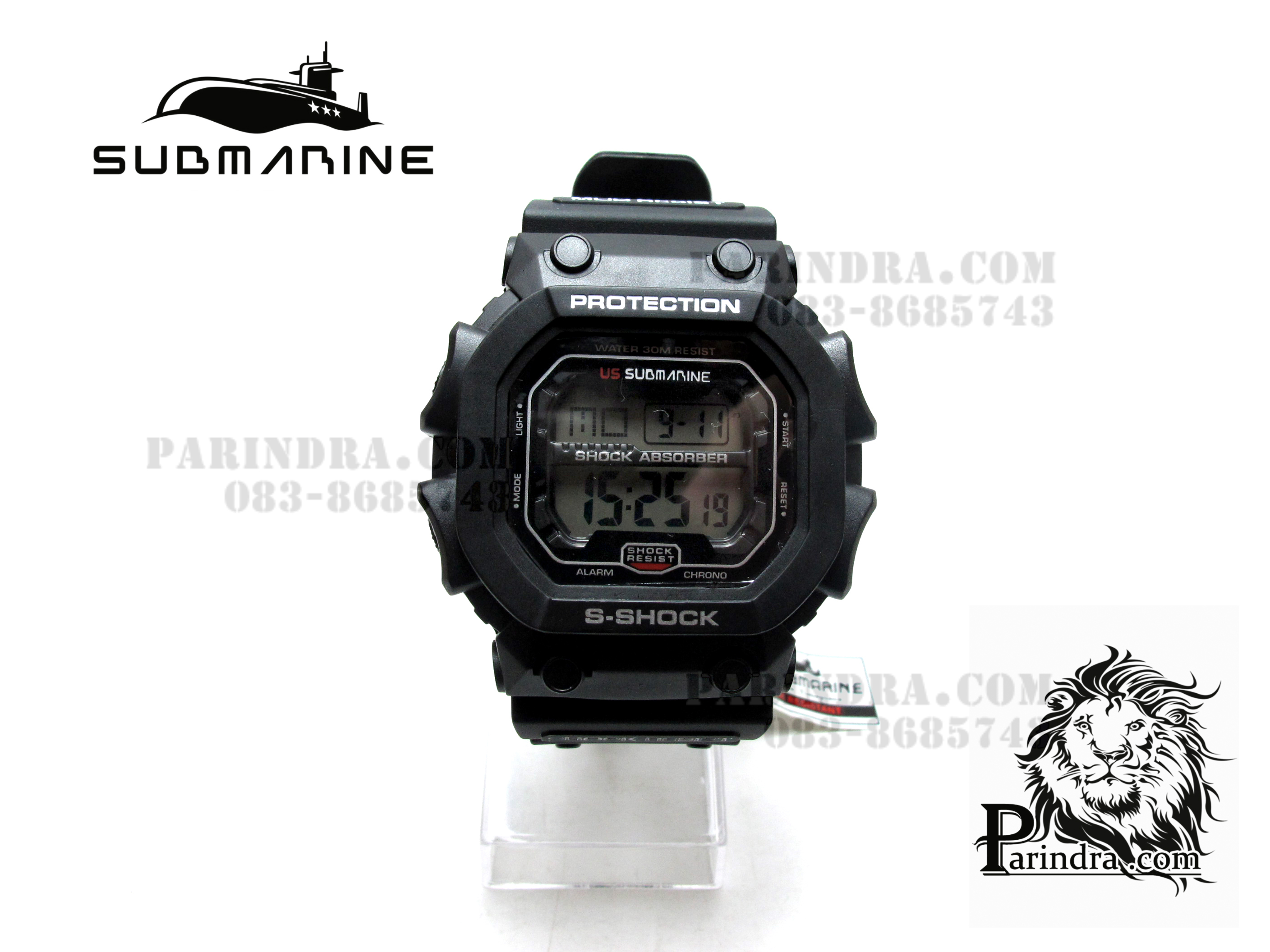 นาฬิกา US submarine รุ่น TP1280M สีดำล้วน คล้ายรุ่น King G-shock