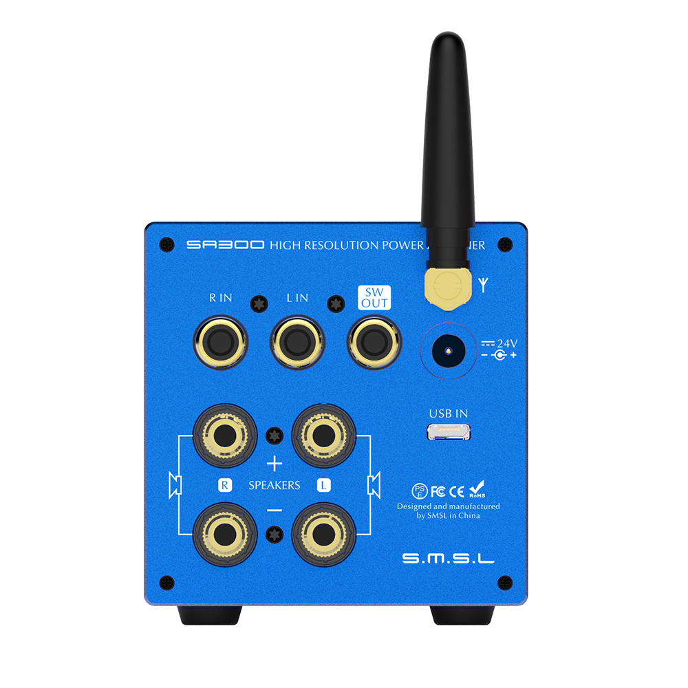 SMSL SA300 แอมป์ตั้งโต๊ะระดับ Hi-Res รองรับ Bluetooth5.0 ประกันศูนย์ไทย