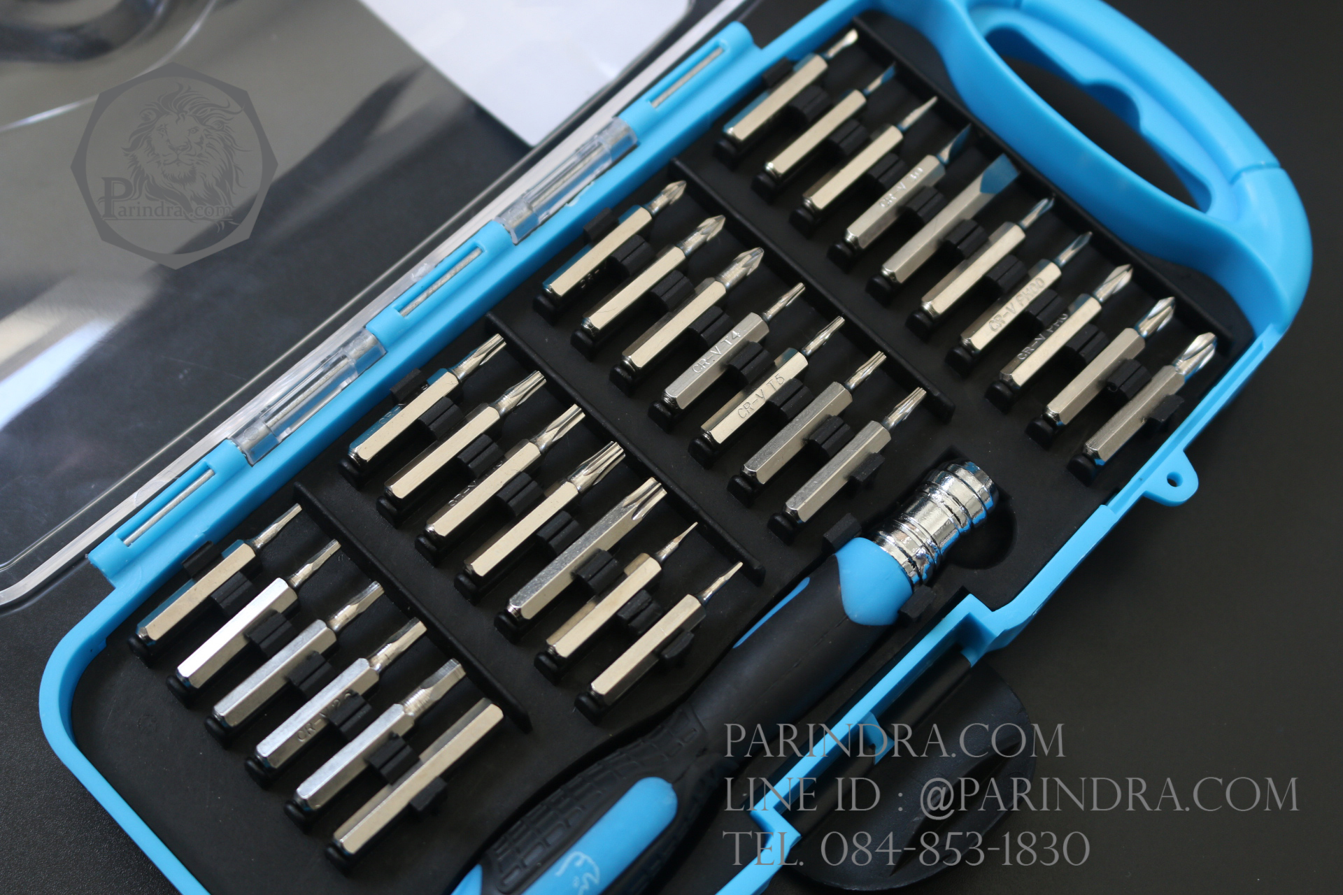 ชุดไขควงอเนกประสงค์ Rhino Brand No.6001 หัวแข็ง 31 IN 1 PRECISION SCREWDRIVER SET (ของแท้)