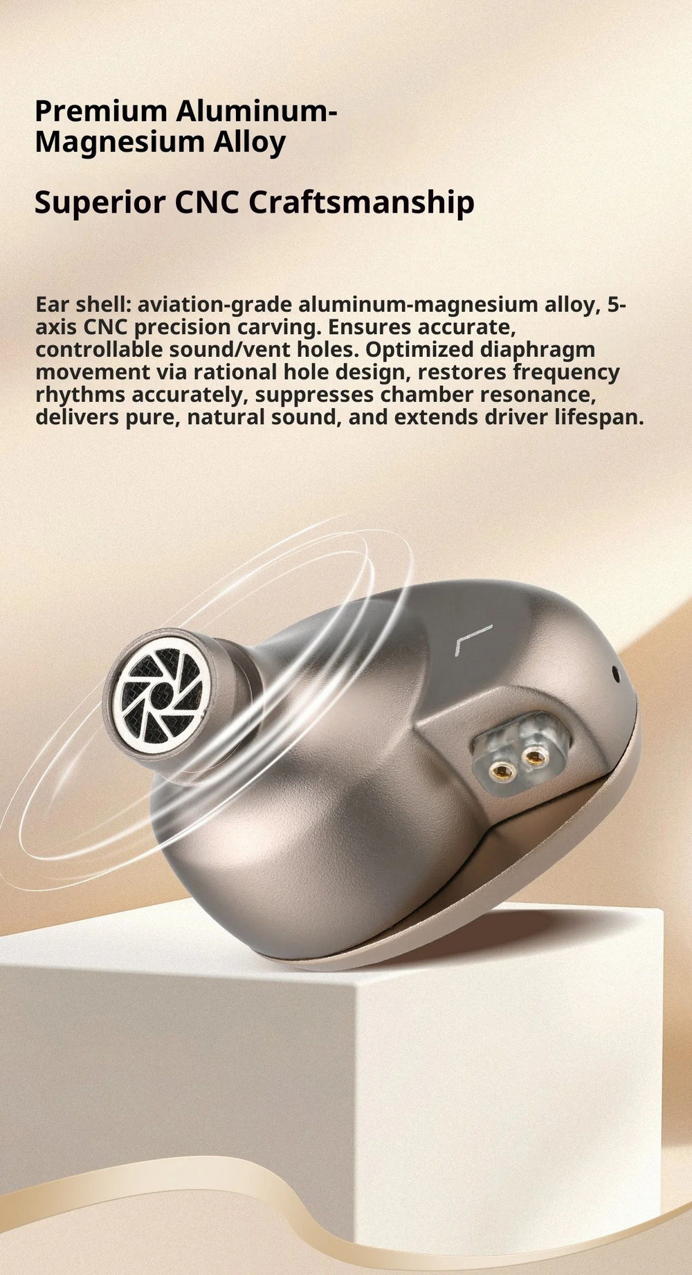 Sivga Nightingale Pro หูฟัง IEMs ไดรเวอร์ Planar บอดี้โลหะผสม แผ่นปิดหลังไม้ zebra ประกันศูนย์ไทย