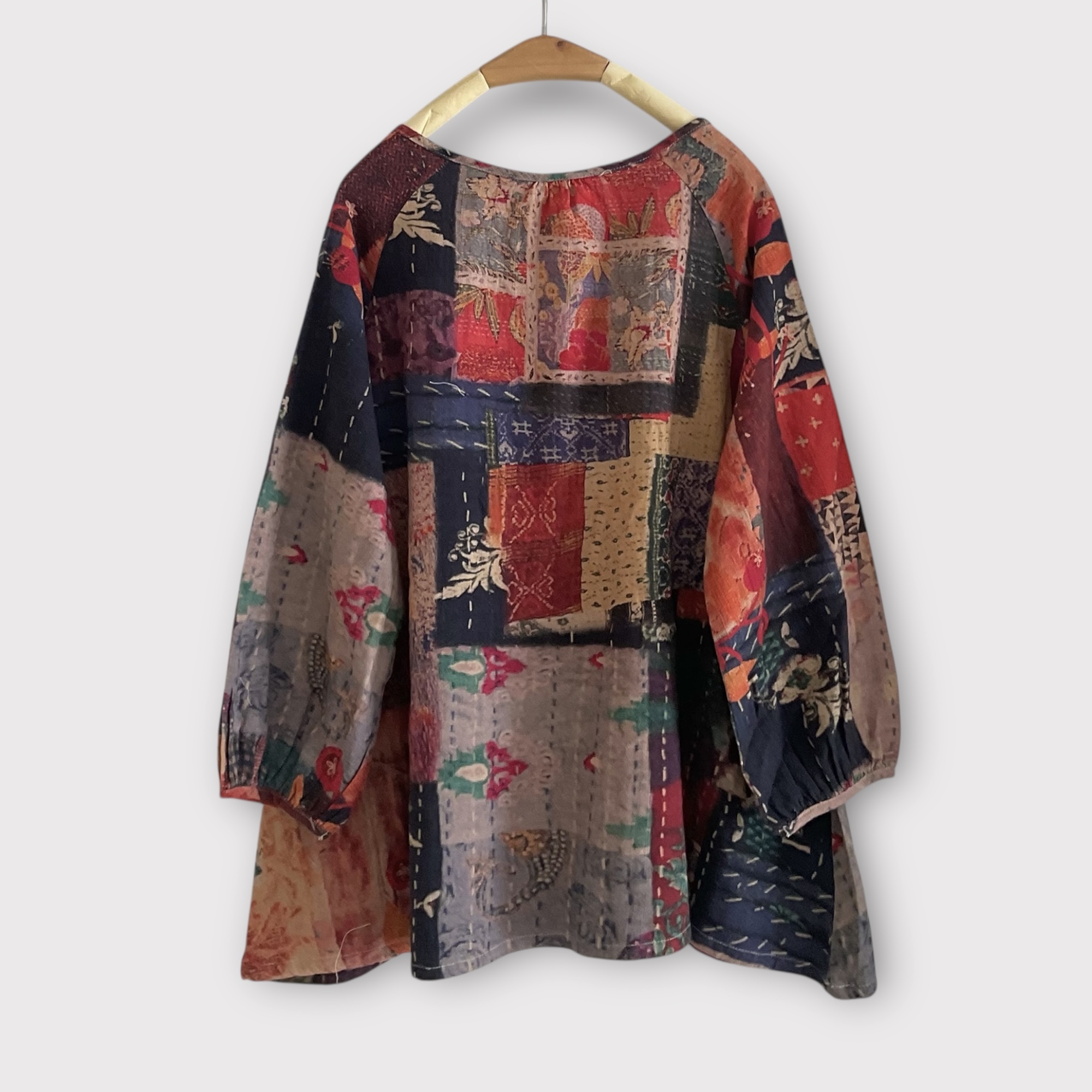 เสื้อผ้าฝ้ายลายpatchork