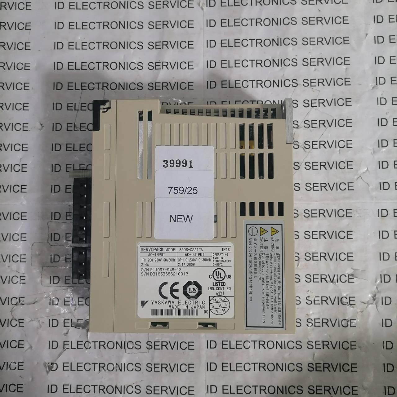 SGDS-02A12A DRIVE “ YASKAWA ”