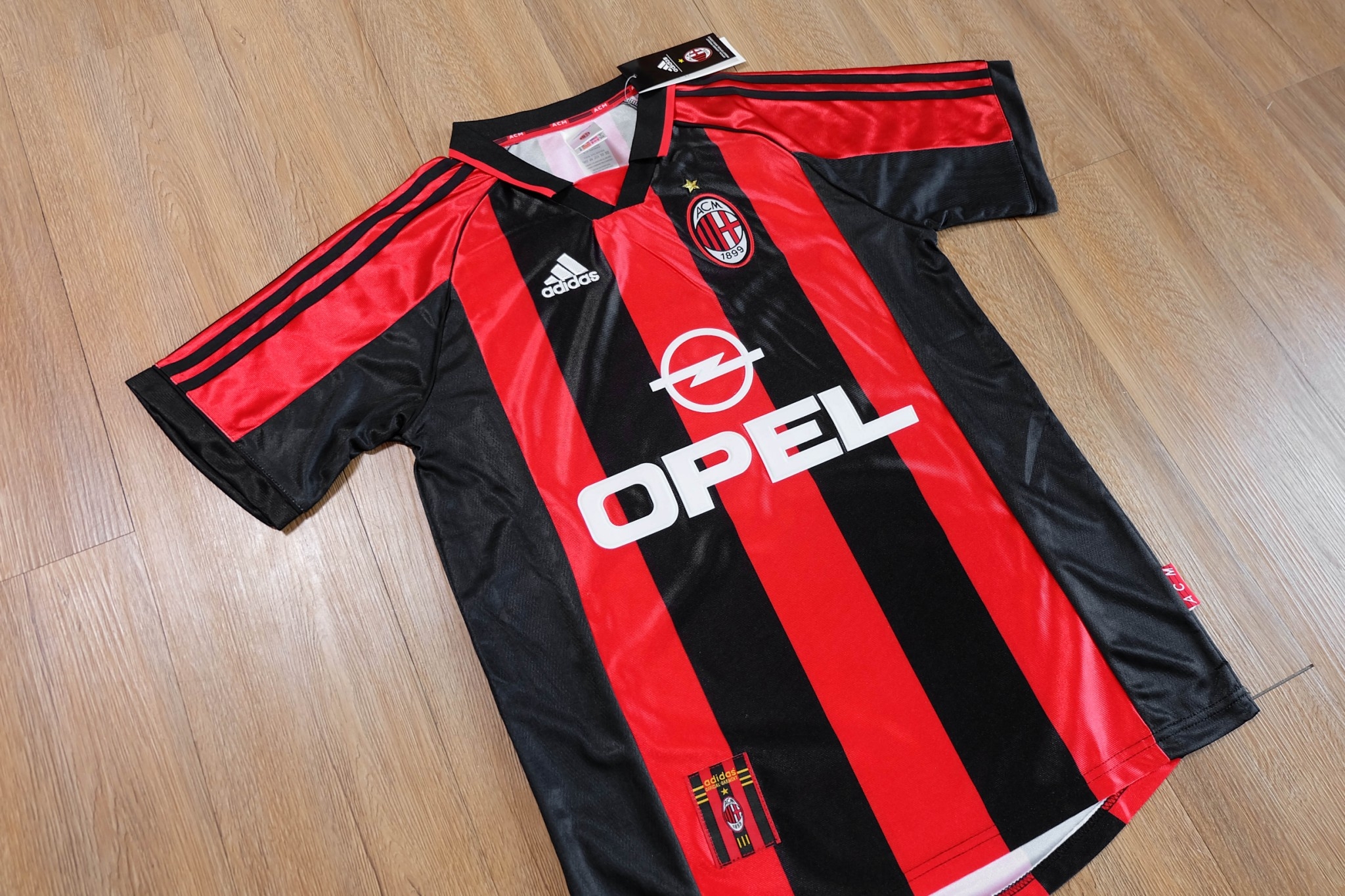 AC Milan 1998/99 Vintage Jersey เสื้อฟุตบอลเอซีมิลาน เหย้า