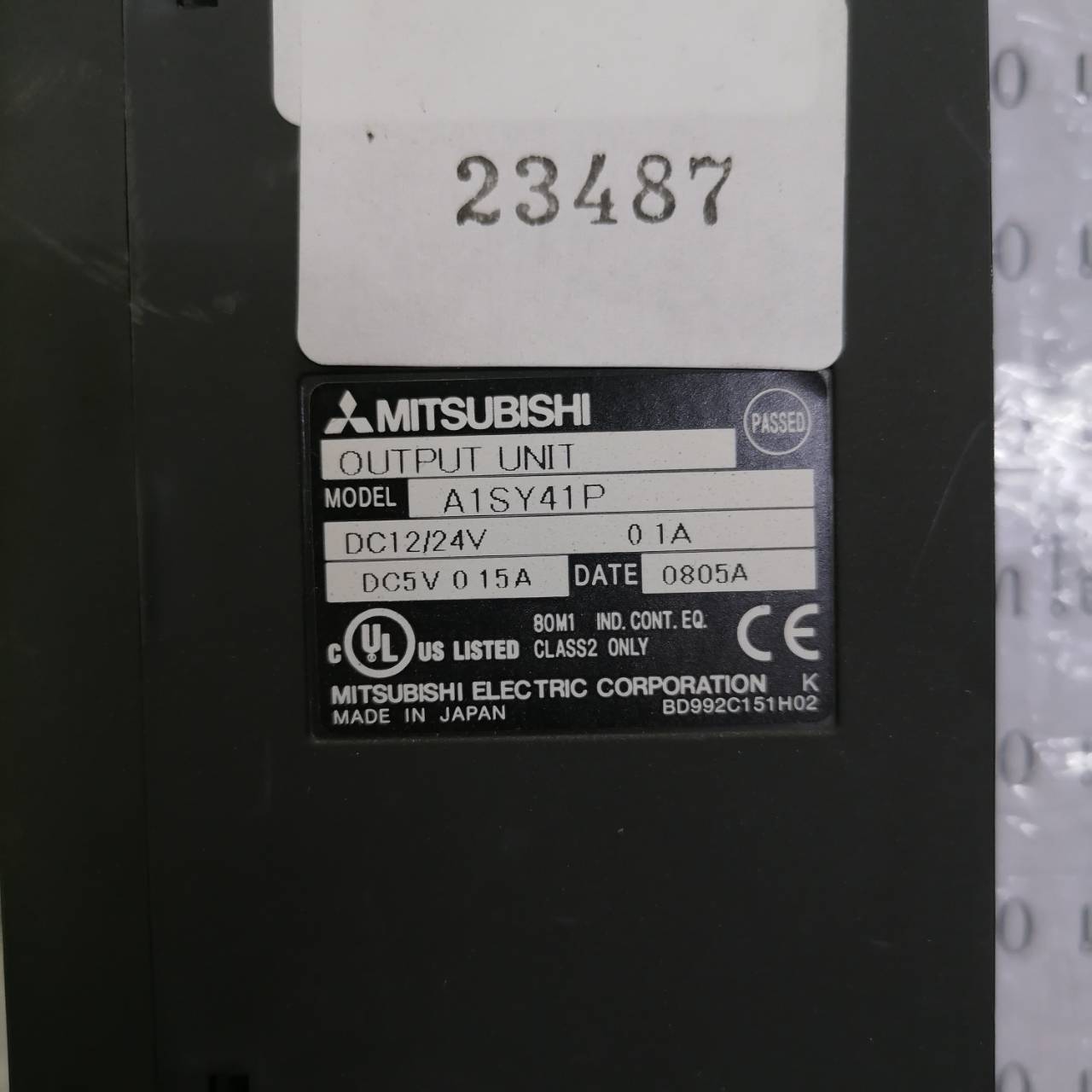 PLC “ MITSUBISHI ” รุ่น A1SY41P