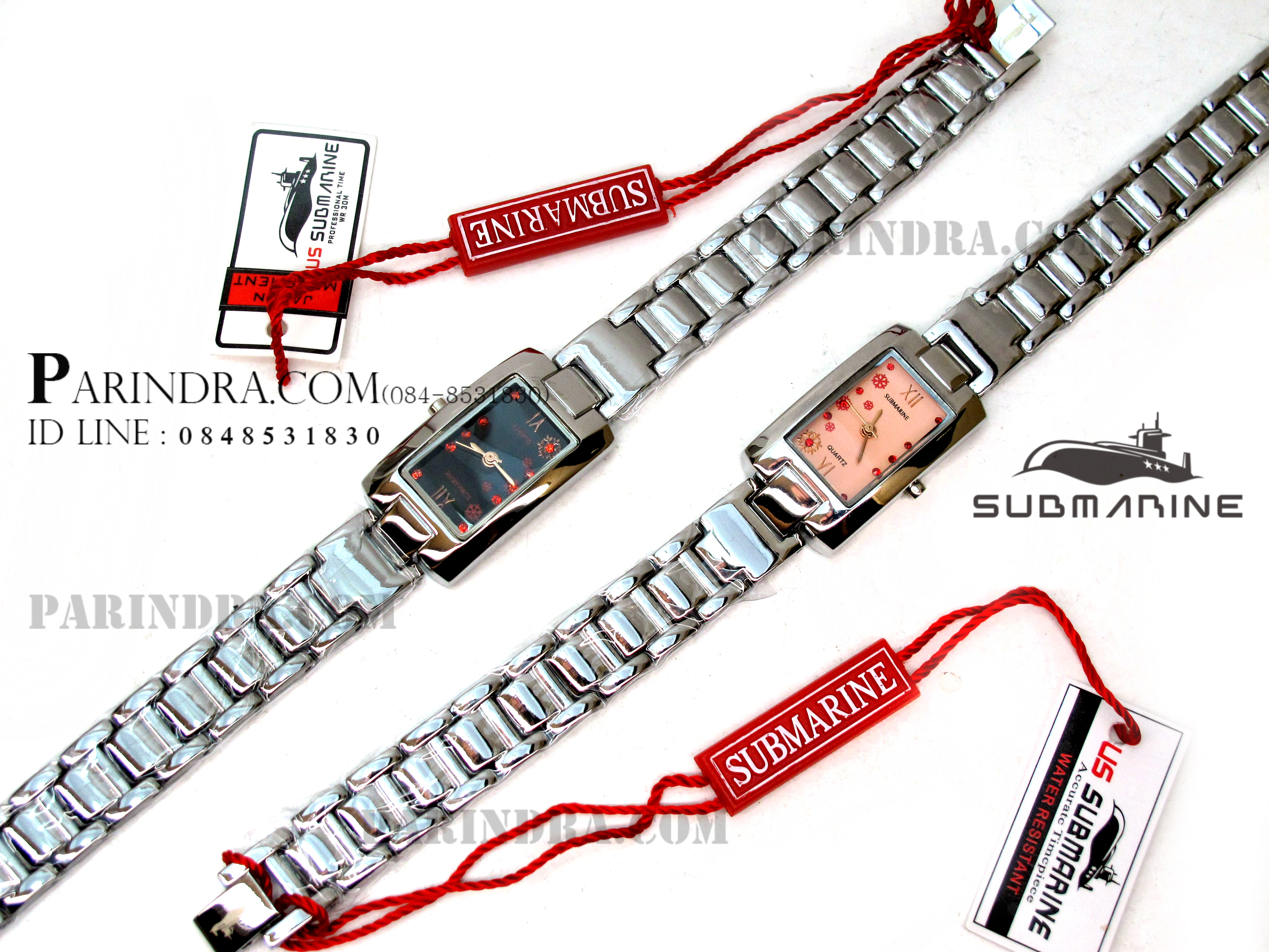 นาฬิกา U.S. submarine รุ่น J060L หน้าปัดดำ