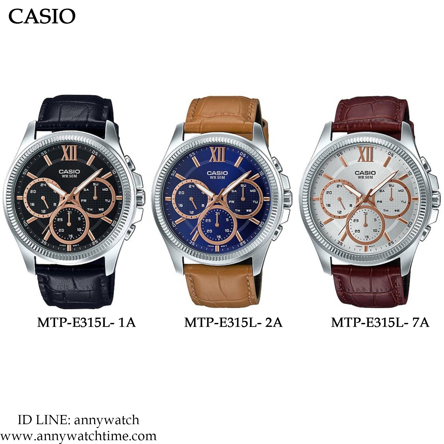 CASIO MTP-E315L-7A