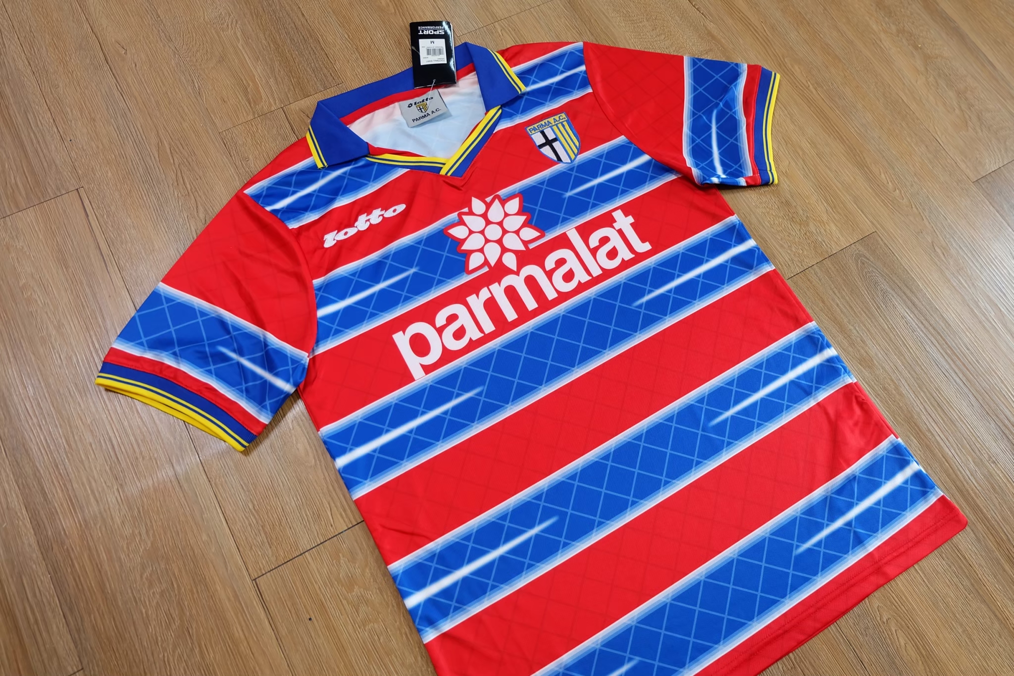 Parma 1998/99 Goalkeeper Vintage Jersey Buffon เสื้อฟุตบอลปาร์มา เสื้อโกลปาร์มา